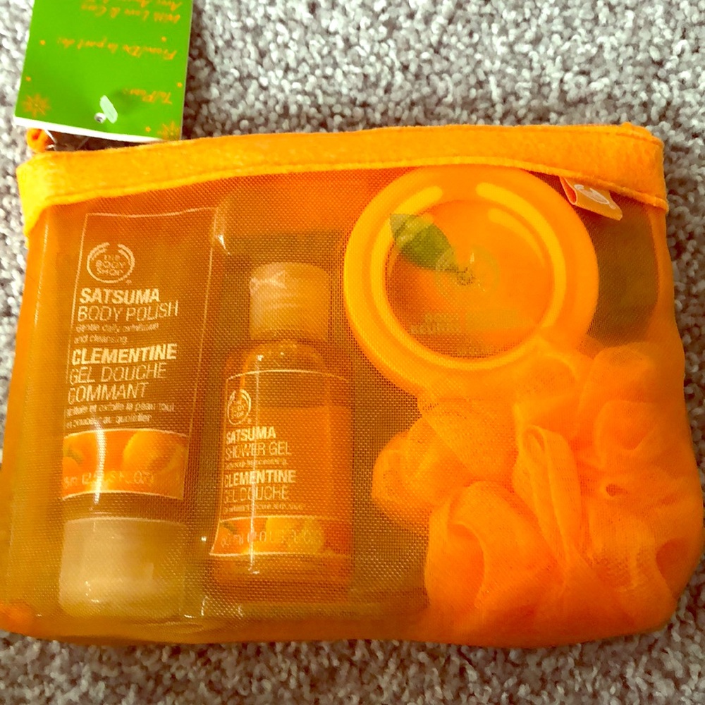 Body shop Satsuma gift set NEW